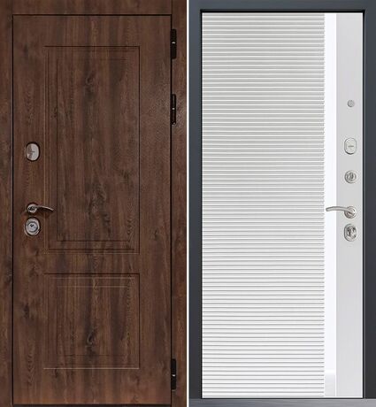 Входная дверь Command Doors Chalet 30Б белый матовый