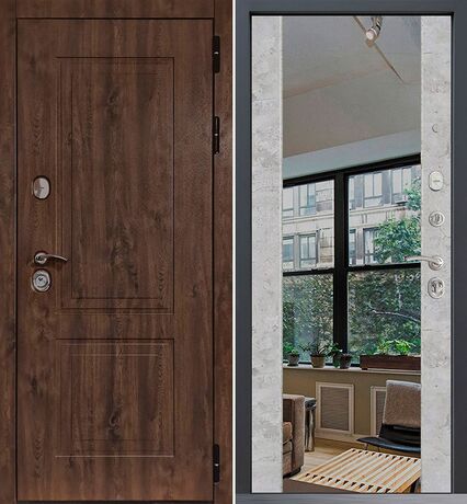 Входная дверь Command Doors Chalet 3z бетон молочный