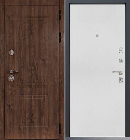 Входная дверь Command Doors Chalet 00 Белый матовый