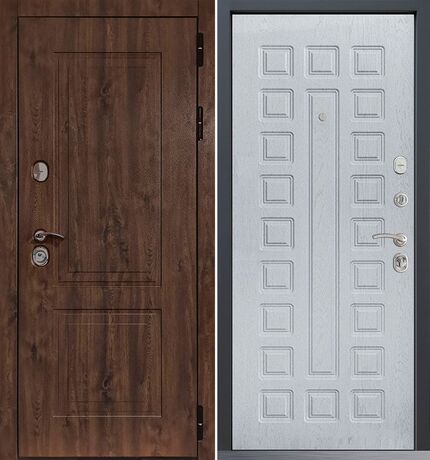 Входная дверь Command Doors Chalet 01 альберо браш грей