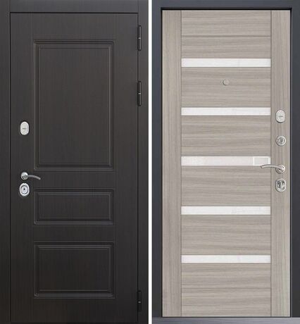 Входная дверь Command Doors Classica 18SP Белая Лиственница
