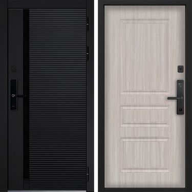 Дверь Command Doors Cyber Horizon 02 Белая Лиственница
