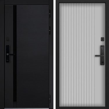 Дверь Command Doors Cyber Horizon 03 Белый матовый