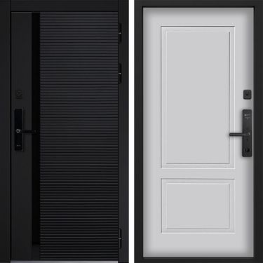 Дверь Command Doors Cyber Horizon 05 Белый матовый