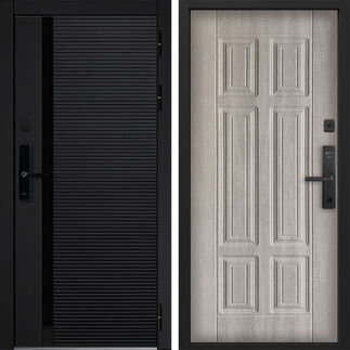 Входная дверь Command Doors Cyber Horizon 15 Дуб крем