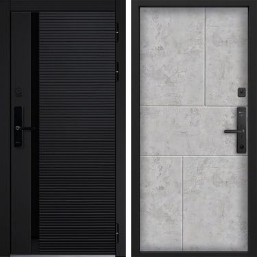 Дверь Command Doors Cyber Horizon 38 Бетон молочный