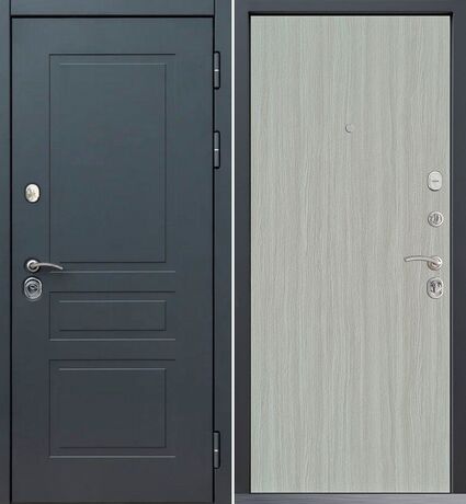 Входная дверь Command Doors Lord 00 Белая лиственница