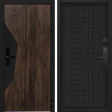 Дверь Command Doors Cyber Shelwood 01 Венге