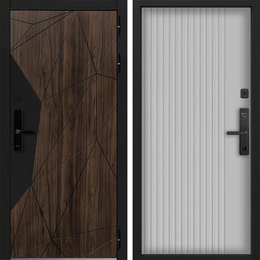 Дверь Command Doors Cyber Shelwood 03 Белый матовый