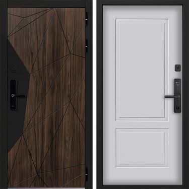 Дверь Command Doors Cyber Shelwood 05 Белый матовый