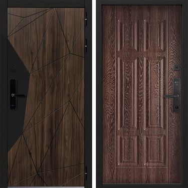 Дверь Command Doors Cyber Shelwood 15 Дуб коньяк