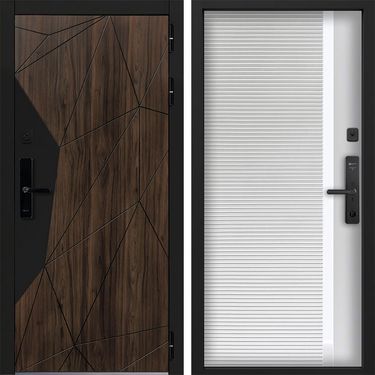 Дверь Command Doors Cyber Shelwood 30Б белый матовый