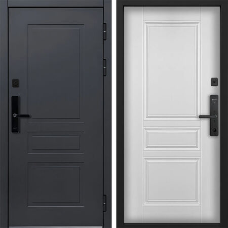 Входная дверь Command Doors Cyber lord 02 Белый Матовый