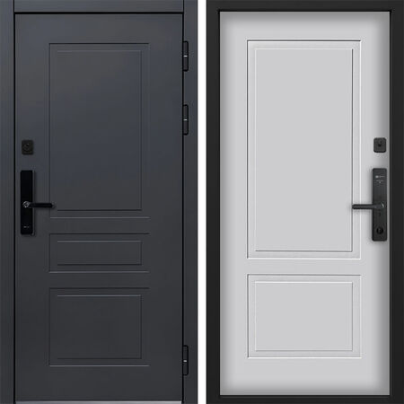 Входная дверь Command Doors Cyber lord 05 Белый матовый