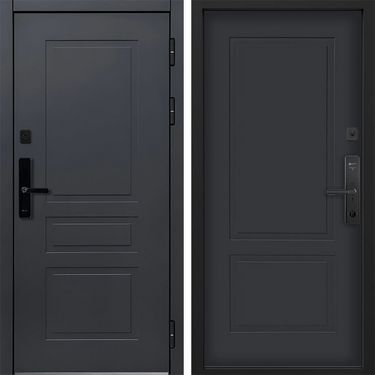 Дверь Command Doors Cyber lord 05 Графит Серый