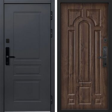 Дверь Command Doors Cyber lord 17.02 Темный Дуб