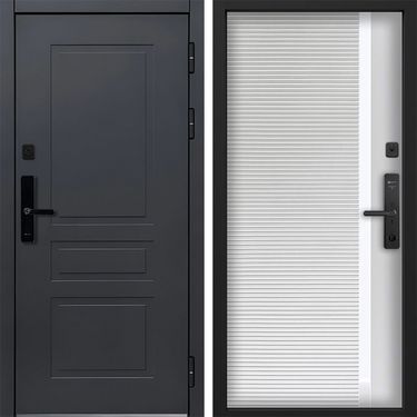 Дверь Command Doors Cyber lord 30Б белый матовый