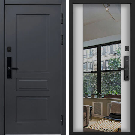 Входная дверь Command Doors Cyber lord 3Z Белый Матовый