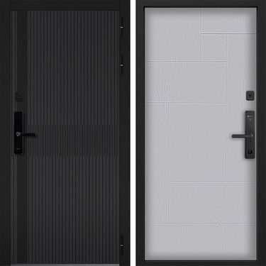 Дверь Command Doors Cyber matrix grey 46 Альберо Браш