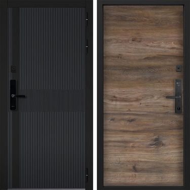 Дверь Command Doors Cyber matrix grey 00 Дуб Бомонт