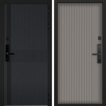 Дверь Command Doors Cyber matrix grey 03 Кварц софт