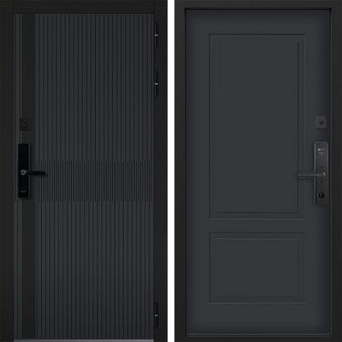 Дверь Command Doors Cyber matrix grey 05 Графит Серый