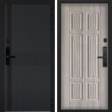 Дверь Command Doors Cyber matrix grey 15 Дуб крем