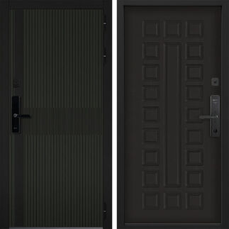 Входная дверь Command Doors Cyber matrix oliva 01 Венге