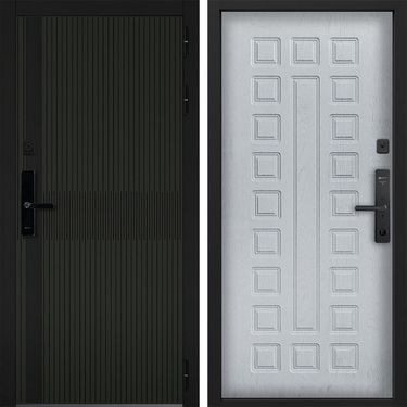 Дверь Command Doors Cyber matrix oliva 01 альберо браш грей
