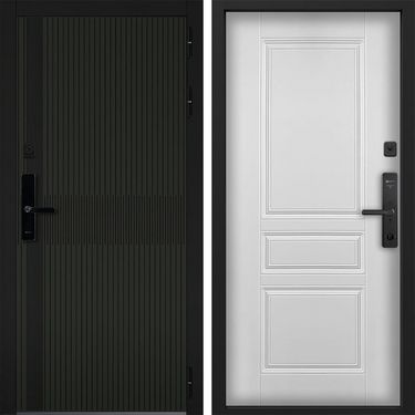 Дверь Command Doors Cyber matrix oliva 02 Белый Матовый