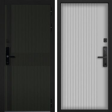 Дверь Command Doors Cyber matrix oliva 03 Белый матовый