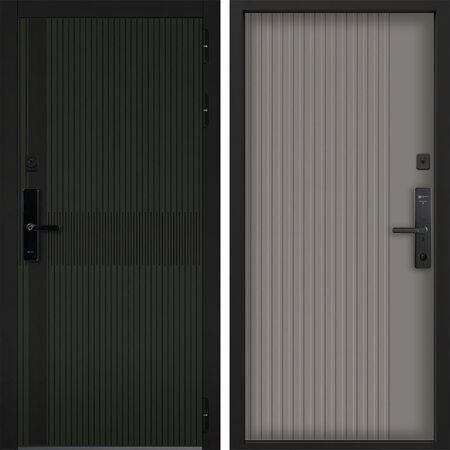 Входная дверь Command Doors Cyber matrix oliva 03 Кварц софт