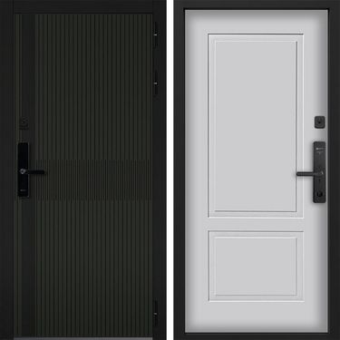 Дверь Command Doors Cyber matrix oliva 05 Белый матовый
