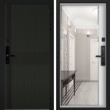 Дверь Command Doors Cyber matrix oliva 116Z белый матовый