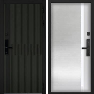 Дверь Command Doors Cyber matrix oliva 30Б белый матовый