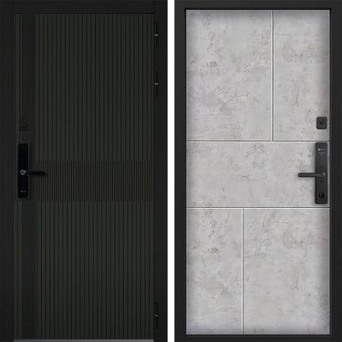 Дверь Command Doors Cyber matrix oliva 38 Бетон молочный