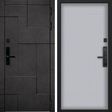Дверь Command Doors Cyber tetris grey 46 Альберо Браш
