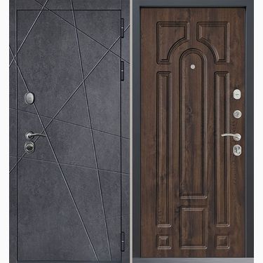 Дверь Command Doors Geometria New 17.02 Темный Дуб