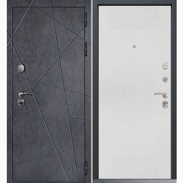 Дверь Command Doors Geometria New 00 Белый матовый