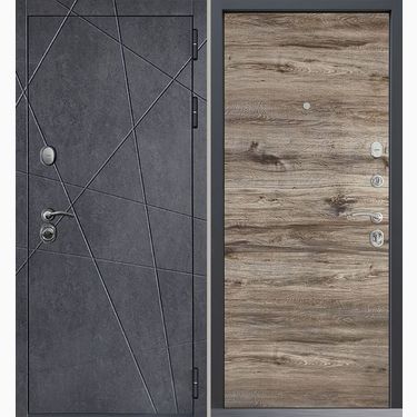 Дверь Command Doors Geometria New 00 Дуб Бомонт