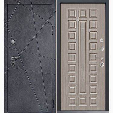 Дверь Command Doors Geometria New 01 Белая лиственница