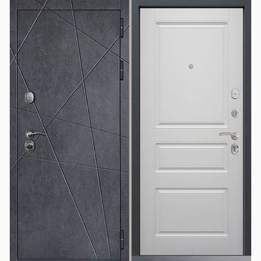 Дверь Command Doors Geometria New 02 Белый Матовый