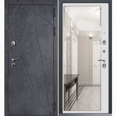 Дверь Command Doors Geometria New 116Z белый матовый