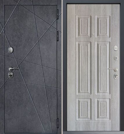 Входная дверь Command Doors Geometria New 15 Дуб крем