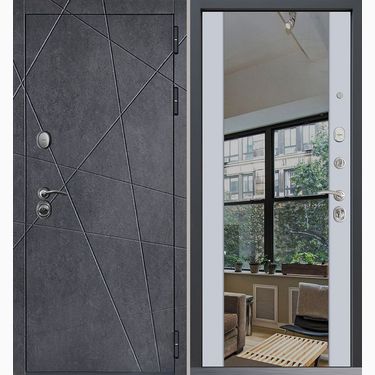 Дверь Command Doors Geometria New 3Z Белый Матовый