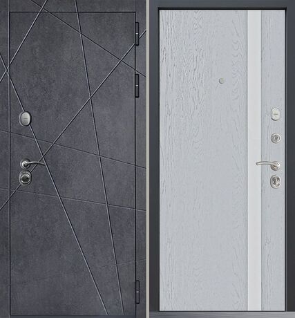 Входная дверь Command Doors Geometria New 6S Альберо Браш