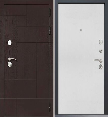 Входная дверь Command Doors Grafica 00 Белый матовый