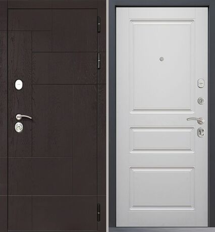 Входная дверь Command Doors Grafica 02 Белый Матовый