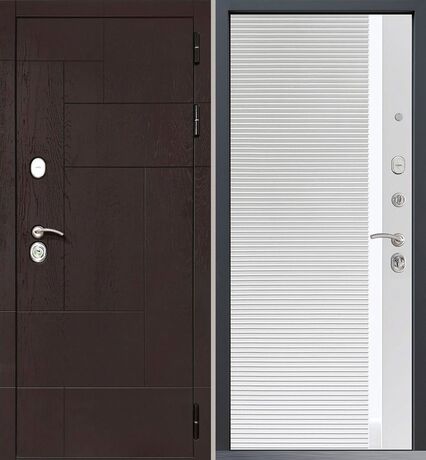 Входная дверь Command Doors Grafica 30Б белый матовый