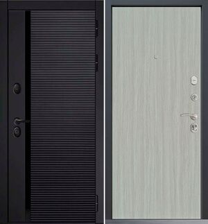 Входная дверь Command Doors Horizont 00 Белая лиственница